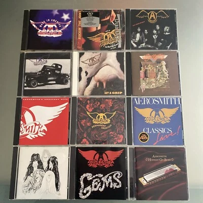 Aerosmith MEGA 12 ЛОТ!! Rockin Joint America Draw Line Лучшие Хиты Классика+ - Изображение 1 из 4