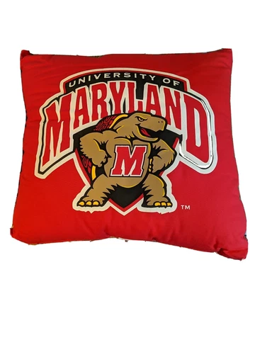 University of Maryland Terrapins Terps Large 20x22" Mascot Floor Pillow NCAA Cover