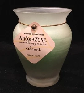 Northern Lights Candles Aroma Zone Single Wick Vibrant Peppermint 35-40hr Brun - Picture 1 of 2