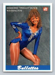 1991 Lime Rock Pro Cheerleaders Preview #14 Marjorie Black Washington Bullets - Picture 1 of 2