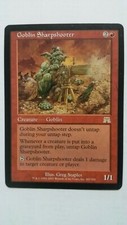 1x Goblin Sharpshooter from Onslaught -EX- Magic the Gathering