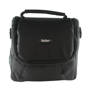 Vivitar Coco Small Gadget Polyester Camera Bag Black - Picture 1 of 6