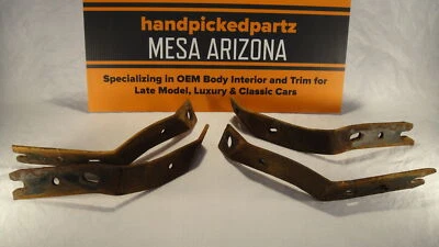 1969 CHRYSLER IMPERIAL OEM CONJUNTO DE SUPORTE DE PARA-CHOQUE TRASEIRO - 4 peças - Imagem 1 de 3