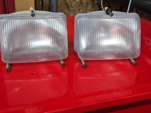 03 2003 Polaris Ranger 500 4x4 OEM NICE! Headlights Head Light Bulbs UNTESTED - Picture 1 of 5