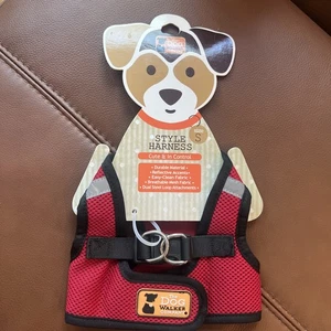 Dog Walker Style Geschirr Rot Größe S - Bild 1 von 5