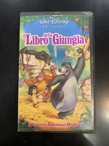 VIDEOCASSETTA VHS WALT DISNEY VG Il Libro Della Giungla - Foto 1 di 3
