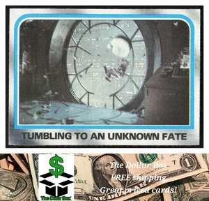 1980 Topps Star Wars: The Empire Strikes Back #222 Tumbling to an Unknown Fate - Bild 1 von 2