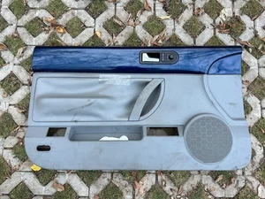 VW new Beetle 1Y Cabrio Türverkleidung vorne links blau - Bild 1 von 4