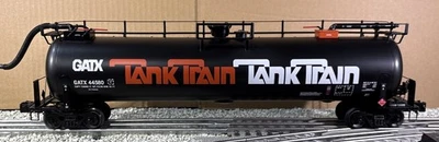 LIONEL~6-29763~GATX TANK TRAIN CAR #44580~O SCALE~LN! - Image 1 of 4