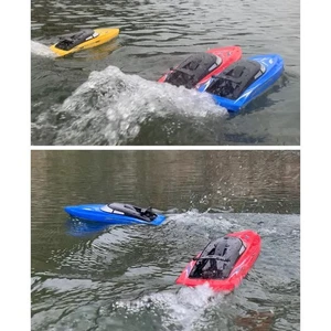 2.4G Mini Radio Control Toy RC Ship Racing Swim in Pool Speedboat Yacht - Picture 1 of 8
