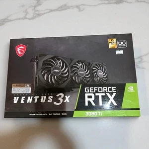 Tarjeta de gráficos MSI GeForce RTX 3080 Ti VENTUS 3X 12 GB GDDR6X PCIe 4.0 JP - Imagen 1 de 3