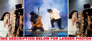 MICHAEL JACKSON ONSTAGE con SLASH (3) RARE FOTO 8x10 - Foto 1 di 1