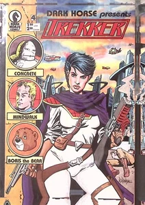 1986 DARK HORSE PRESENTS #4 TREKKER CONCRETE MINDWALK BORIS THE BEAR EXC Z2023 - Picture 1 of 2