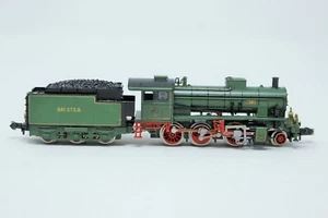 N Scale Minitrix 12903 Green Bay.Sts.B. Steam Locomotive w/Tender No Box - Picture 1 of 6