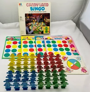 1978 Candy Land Bingo Game by Milton Bradley Complete in Great Cond FREE SHIP - Picture 1 of 6