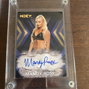 Mandy Rose 2017 Topps WWE NXT Autograph Card Auto #RA-MR 15/50 - Picture 1 of 2