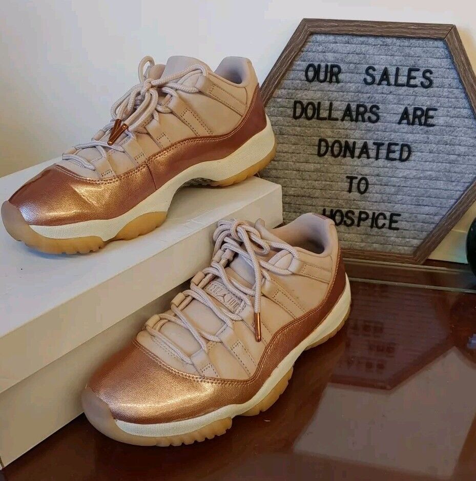 Jordan 11 Retro Low Rose Gold W for sale | eBay Jordan 11 Retro Low Rose Gold W for sale | eBay