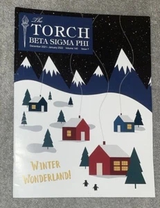 The Torch Beta Sigma Phi Magazine December 2021 January 2022 Winter Wonderland - Picture 1 of 5