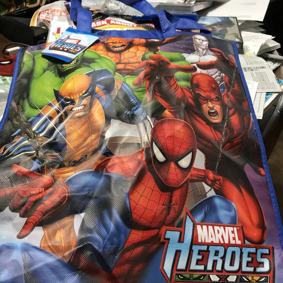 Bolsos de compras grandes reciclados Vandor 26073 Marvel Heroes, como en la imagen Foto 1 de 1
