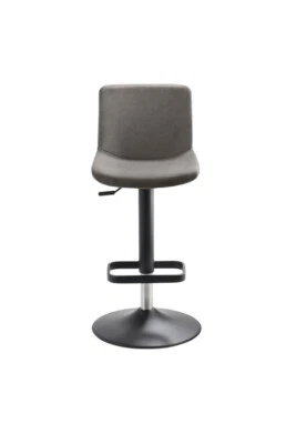 Mayer MY DIVO Barhocker mit Lift Gestell schwarz Tresenhocker 1235 echt Leder - Bild 1 von 4