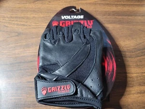 Grizzly Fitness Voltage Lifting and Training Gloves Fingerless Sz Sm NEW - Picture 1 of 4
