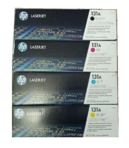 4x Original Toner HP Laserjet Pro 200 Couleur M251 M276 N NW/131A CF210A - Photo 1/1