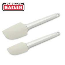 Set raschietto per pasta silicone classico 2 pezzi 27x6 cm 24x4 cm originale Kaiser WMF NUOVO