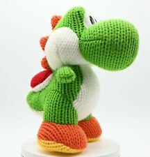 Mega Yarn Yoshi Amiibo Nintendo PLUSH Yoshi's Woolly World - VERY NICE!!!