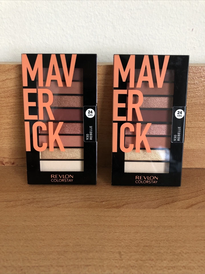 2 Packs Revlon Colorstay Eyeshadow Palette Maverick Color Highly Pigment Formula - Image 1 of 1