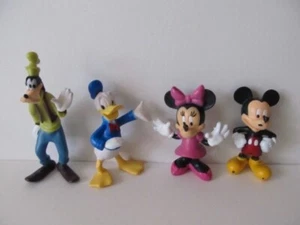 Disney PVC 3" Figure Lot Mickey Minnie Mouse Donald Duck Goofy - Picture 1 of 3
