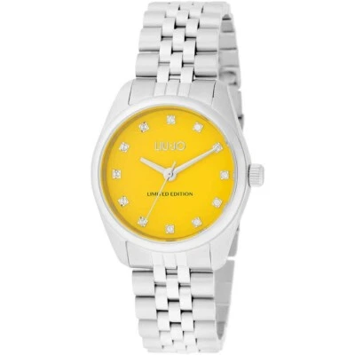 LIU JO  COOLNESS GIALLO  OROLOGIO DONNA SOLO TEMPO TLJ1988  NUOVO - Immagine 1 di 3
