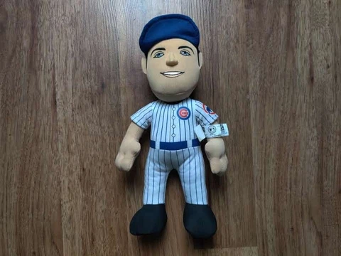 Chicago Cubs 11" Plush Toy #17 Kris Bryant MLB Baseball Cover