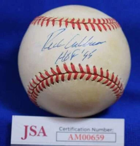 Richie Ashburn HOF 95 JSA COA Autograph National League Signed Baseball - Picture 1 of 2