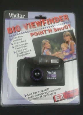Vintage Vivitar EZ Point N Shoot Big Viewfinder Camera New in Package - Image 1 of 4