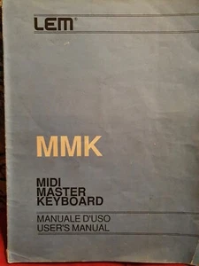 MMK MIDI MASTER KEYBOARD SELTEN HANDBUCH 1986 - Bild 1 von 19