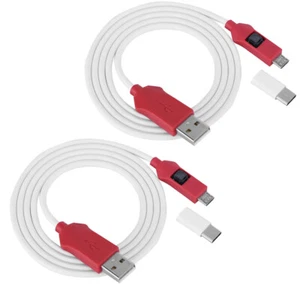 2PCS EDL 2-in-1 Cable 9008 Mode Deep Flash Mode USB C Micro Unlock Flash BEA New - Picture 1 of 8