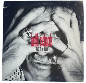 KEITH RICHARDS PROMO "TAKE IT SO HARD" 1988 VIRGIN RECORDS 12" VINYL EP 33 ⅓ VG+ - Imagen 1 de 3