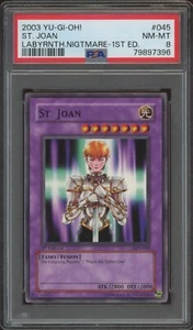 Yu-Gi-Oh 2003! Labirinto dell'incubo Santa Giovanna #LON-045 (PSA 8) - Foto 1 di 1