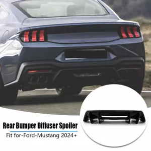 24+ Pony S650 Rear Bumper Diffuser Cover Reinforcement For Ford Mustang GTD S650 - Bild 1 von 13
