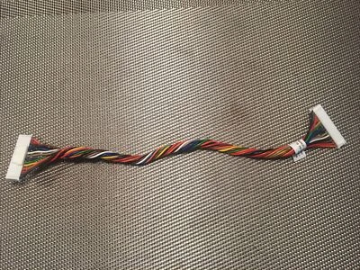 VIZIO tv model: E420VSE  Board Connector Wire Cable 9.75 in  14 Pin  24AWG - Image 1 of 4