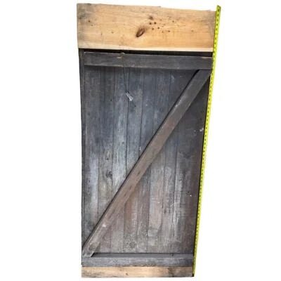 Salvage Barn Door 31 x 68 Inches Vintage Barn Style - Image 1 of 4