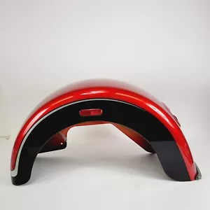 2021 Harley-Davidson CVO Tri Glide Sunset Orange & Sunset Black Left Rear Fender - Picture 1 of 16