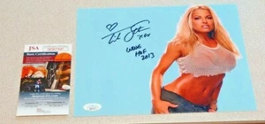 TRISH STRATUS Autographed Signed JSA 8x10 Photo WWF WWE HOF Inscription Divas 1 - Picture 1 of 1