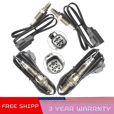 4件装氧气传感器适用于捷豹XF 2011-12 XJ 2010-13 5.0L V8上游+下游 — 第 1/4 张图片