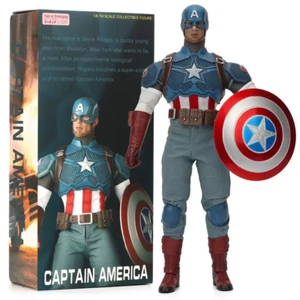 Modellino Marvel 12" Crazy Toys Captain America nuovo giocattolo regalo - Foto 1 di 14