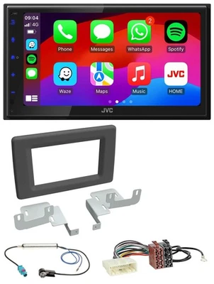 JVC Bluetooth 2DIN MP3 DAB USB Autoradio für Renault Master (ab 2019) - Bild 1 von 4