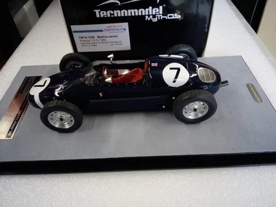 TECNOMODEL- 1/18-S MOSS- PORSCHE 718 F2-WINNER BARC 200-L/E- - Image 1 of 4