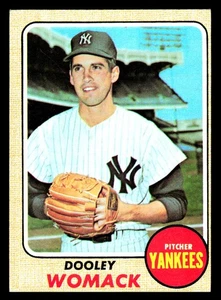 1968 Topps #431 Dooley Womack Yankees de Nueva York - Imagen 1 de 2