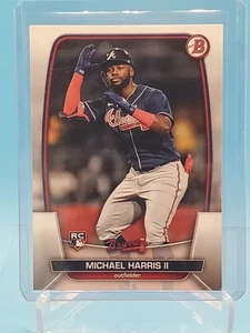 2023 Bowman Michael Harris RC #76 Braves ROOKIE - Picture 1 of 2