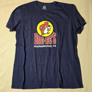 Buc-ee's Texas Graphic Print Logo Crew Neck Tee Shirt Pullover Casual Adult XL - Picture 1 of 7
